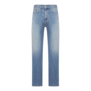 Gucci Men Slim-Fit Cotton Denim Trousers